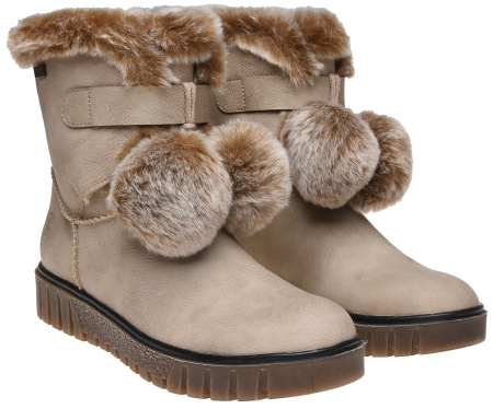 Ботинки  Rieker  бежевый  кожа искусств./текстиль Z-89085 фото в интернет-магазине | Omadey.ru