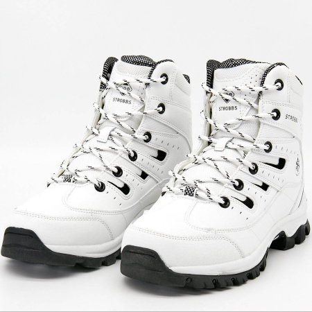 Кроссовки  Strobbs  белый  кожа/кожа искусств. Z-90517 фото в интернет-магазине | Omadey.ru