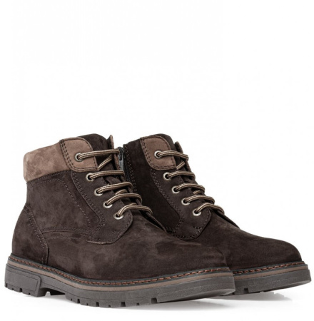 Ботинки  мужские Romer  коричневый  нубук Z-200403 фото в интернет-магазине | Omadey.ru Ботинки  мужские Romer  коричневый  нубук Z-200403 фото в интернет-магазине | Omadey.ru
