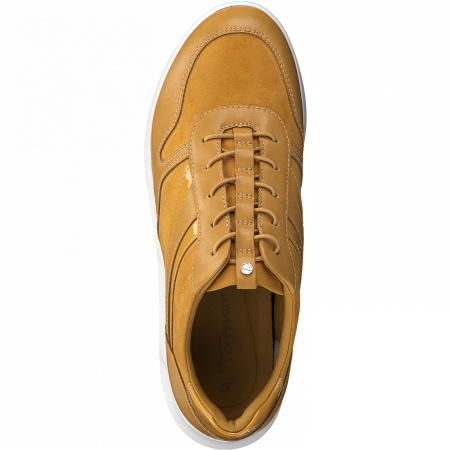 Полуботинки  Tamaris  рыжий  кожа искусств. Z-100137 фото в интернет-магазине | Omadey.ru