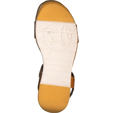 Сандалии  S.Oliver  желтый  кожа F-81283 фото в интернет-магазине | Omadey.ru