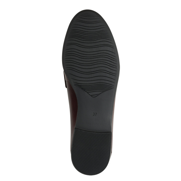 Фото Туфли  Marco Tozzi  бордовый  кожа Z-400997