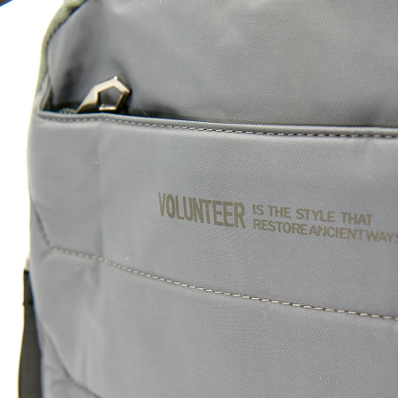 Рюкзак  мужские Volunteer  серый  текстиль c11616-grey фото в интернет-магазине | Omadey.ru