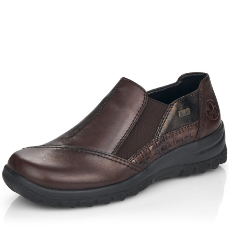 Туфли  Rieker  коричневый  кожа/кожа искусств. Z-100100 фото в интернет-магазине | Omadey.ru