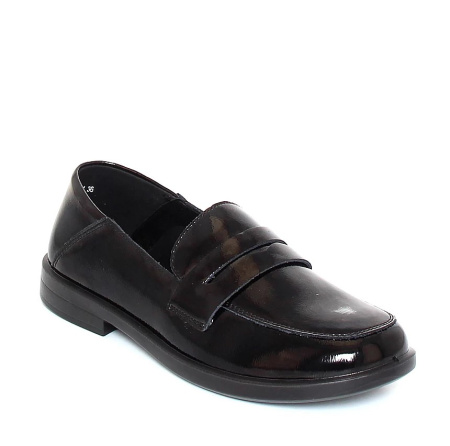 Туфли  Baden  черный  кожа Z-400334 фото в интернет-магазине | Omadey.ru