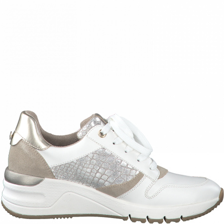 Кроссовки  женские Tamaris  белый  иск. материал Z-200543 фото в интернет-магазине | Omadey.ru