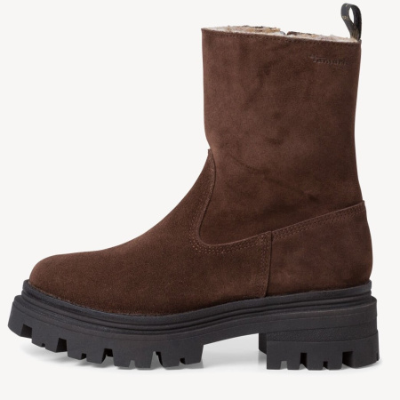 Полусапоги  Tamaris  коричневый  кожа Z-100824 фото в интернет-магазине | Omadey.ru