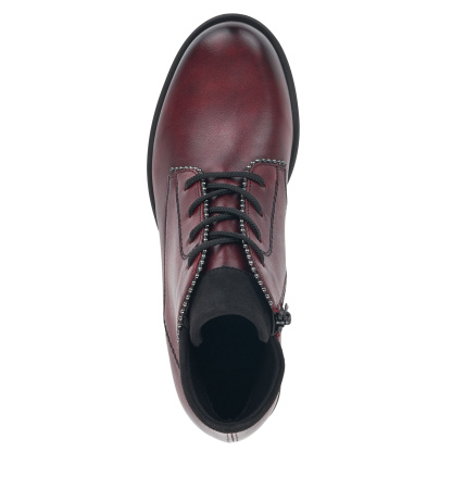 Ботинки  Remonte  бордовый  кожа/кожа искусств./текстиль Z-90139 фото в интернет-магазине | Omadey.ru