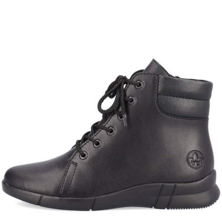 Ботинки  Rieker  черный  кожа/кожа искусств. Z-300113 фото в интернет-магазине | Omadey.ru