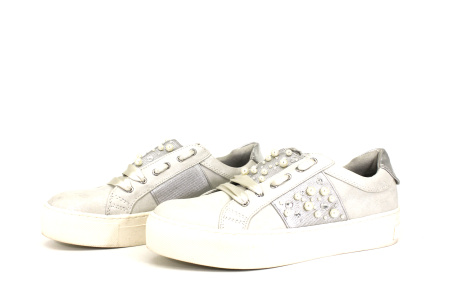 Кеды  Marco Tozzi  белый  кожа искусств. F-7213 фото в интернет-магазине | Omadey.ru