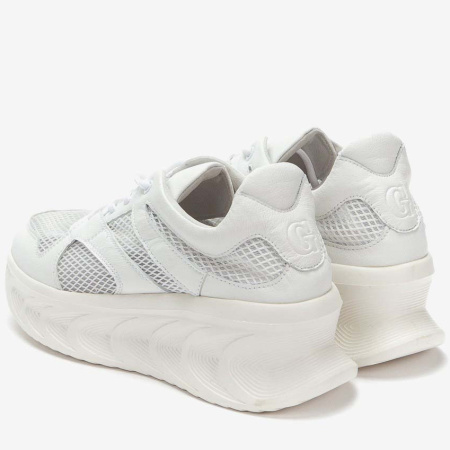 Кроссовки  Grunberg  белый  кожа иск. Микрополитекс/текстиль F-90962 фото в интернет-магазине | Omadey.ru Кроссовки  Grunberg  белый  кожа иск. Микрополитекс/текстиль F-90962 фото в интернет-магазине | Omadey.ru