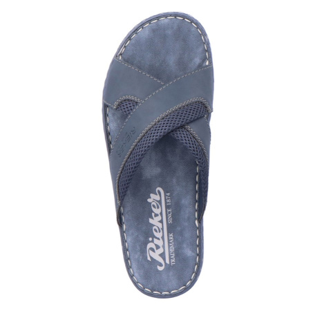 Сандалии  Rieker  синий  кожа искусств. F-300236 фото в интернет-магазине | Omadey.ru