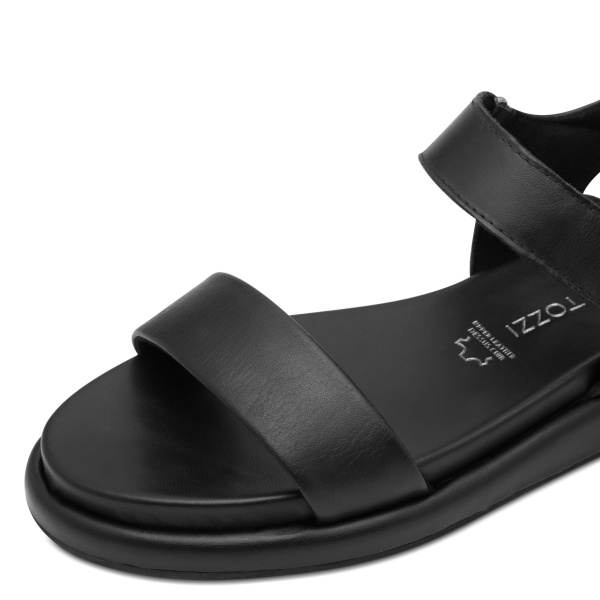 Фото Сандалии  Marco Tozzi  черный  кожа F-400603 Фото Сандалии  Marco Tozzi  черный  кожа F-400603