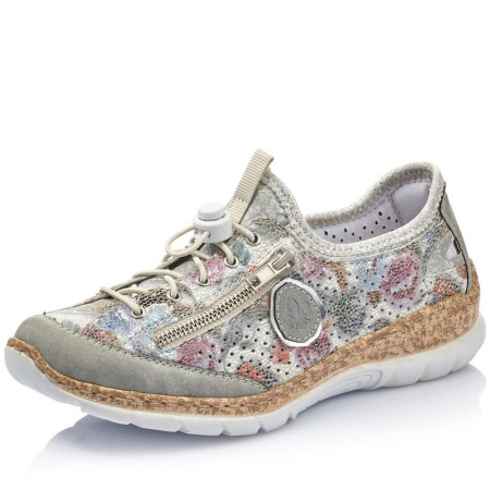 Кроссовки  женские Rieker  мультицвет  кожа искусств./текстиль F-91262 фото в интернет-магазине | Omadey.ru