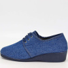 Туфли  Imara ORTO  синий  текстиль F-90012 фото в интернет-магазине | Omadey.ru