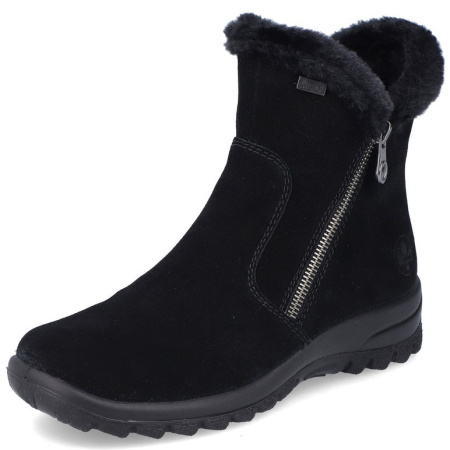 Ботинки  Rieker  черный  кожа/текстиль Z-400881 фото в интернет-магазине | Omadey.ru