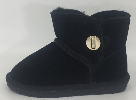 Ботинки  Ridlcat  черный  кожа Z-89168 фото в интернет-магазине | Omadey.ru