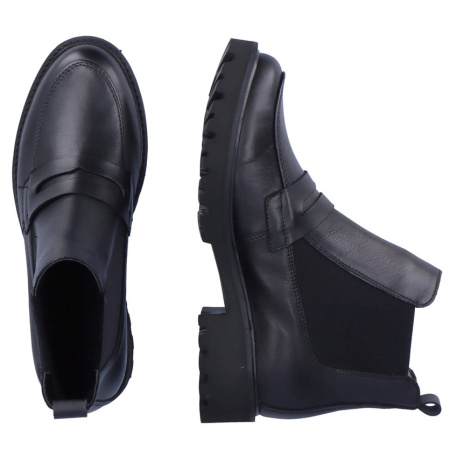 Ботинки  Remonte  черный  кожа Z-200109