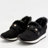 Туфли  Betsy  черный  замша искусств./искусств.мех Z-7146 фото в интернет-магазине | Omadey.ru