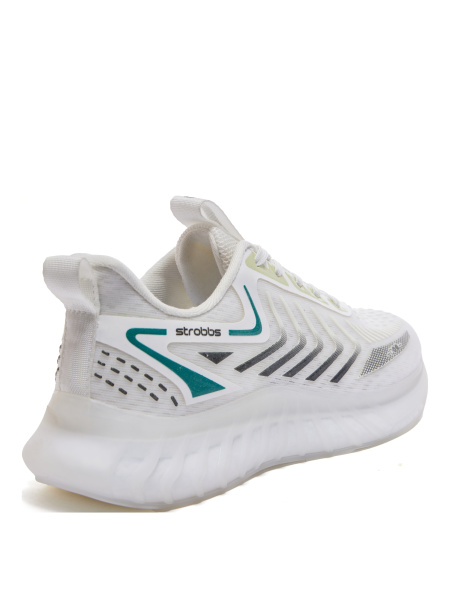 Фото Кроссовки  Strobbs  белый  текстиль F-200395