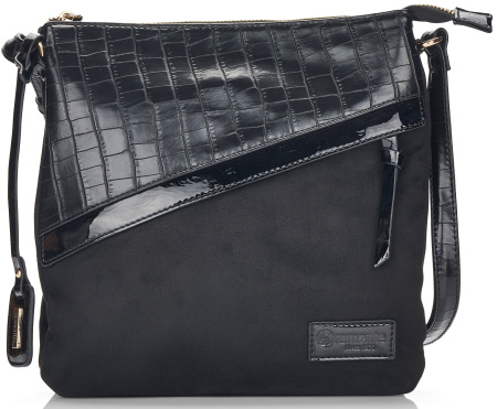 Сумка  Rieker  черный  кожа искусств./текстиль c11329 фото в интернет-магазине | Omadey.ru