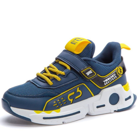 Кроссовки  Crosby  синий  сетка/кожа искусств. F-90994 фото в интернет-магазине | Omadey.ru