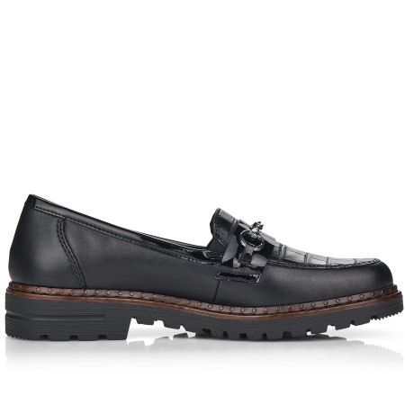 Туфли  Rieker  черный  кожа/кожа искусств. Z-200568 фото в интернет-магазине | Omadey.ru Туфли  Rieker  черный  кожа/кожа искусств. Z-200568 фото в интернет-магазине | Omadey.ru