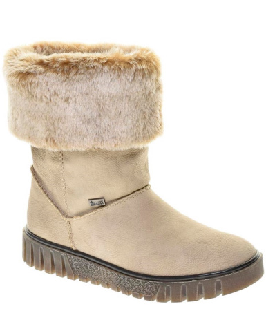 Полусапоги  Rieker  бежевый  кожа искусств./текстиль Z-8454 фото в интернет-магазине | Omadey.ru