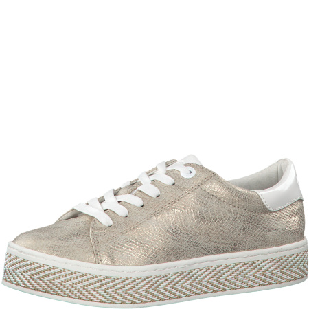 Кеды  S.Oliver  золотой  иск. материал F-80027 фото в интернет-магазине | Omadey.ru