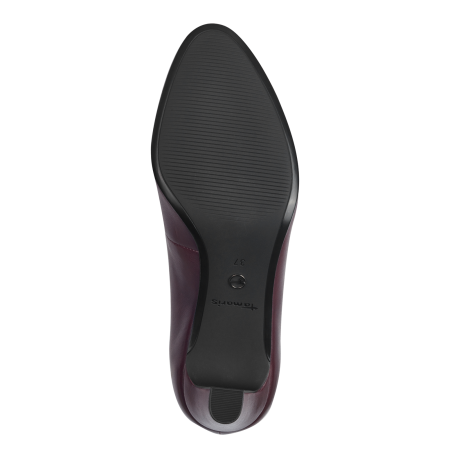 Туфли  Tamaris  красный  кожа Z-400392 фото в интернет-магазине | Omadey.ru