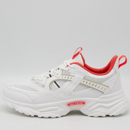 Кроссовки  Strobbs  белый  кожа искусств./текстиль F-90407 фото в интернет-магазине | Omadey.ru