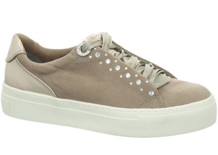 Кеды  Marco Tozzi  бежевый  текстиль F-7214 фото в интернет-магазине | Omadey.ru