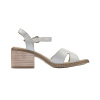 Босоножки  Rieker  серебряный  кожа F-80568 фото в интернет-магазине | Omadey.ru