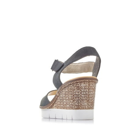 Босоножки  Rieker  синий  кожа/кожа искусств. F-80128 фото в интернет-магазине | Omadey.ru Босоножки  Rieker  синий  кожа/кожа искусств. F-80128 фото в интернет-магазине | Omadey.ru