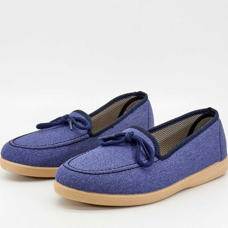 Туфли  Imara ORTO  синий  текстиль F-90011 фото в интернет-магазине | Omadey.ru