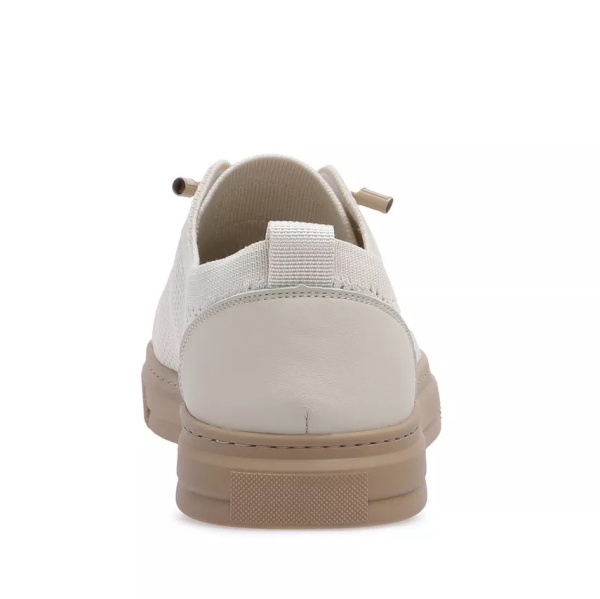 Фото Туфли  El Tempo молочный текстиль F-400490 Фото Туфли  El Tempo молочный текстиль F-400490