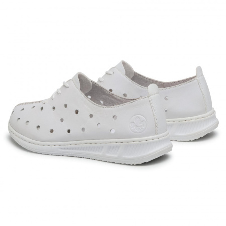 Туфли летние  Rieker  белый  кожа F-91302 фото в интернет-магазине | Omadey.ru Туфли летние  Rieker  белый  кожа F-91302 фото в интернет-магазине | Omadey.ru