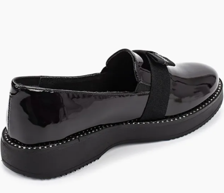 Туфли  Keddo  черный  кожа лаковая искусств. Z-8069 фото в интернет-магазине | Omadey.ru