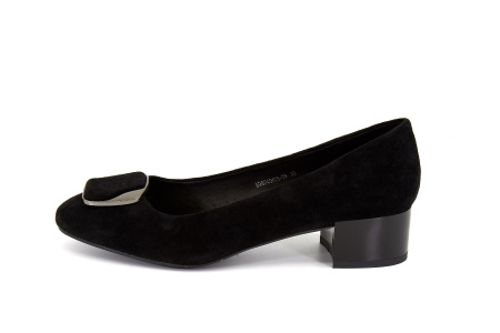Туфли  Betsy  черный  замша искусств. Z-8250 фото в интернет-магазине | Omadey.ru