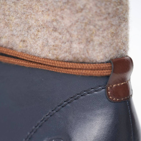 Ботинки  Remonte  серый  кожа/текстиль Z-300053 фото в интернет-магазине | Omadey.ru