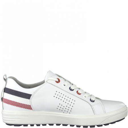 Кеды  женские Jana  белый  кожа F-90115 фото в интернет-магазине | Omadey.ru