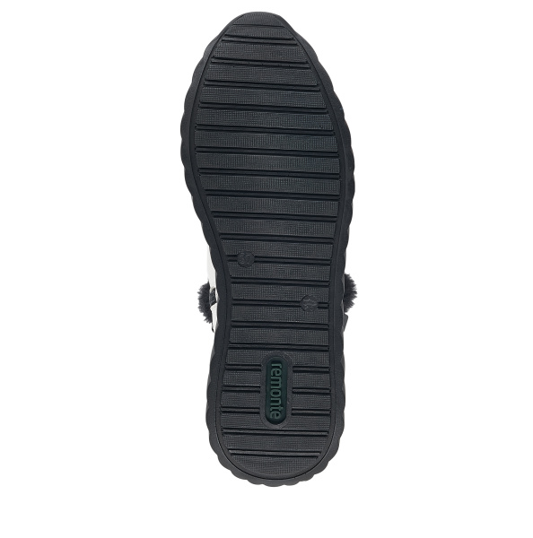 Фото Ботинки  Remonte  белый  кожа/текстиль Z-90222