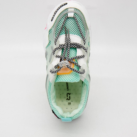 Кроссовки  Crosby  зеленый  кожа иск. /сетка F-90773 фото в интернет-магазине | Omadey.ru