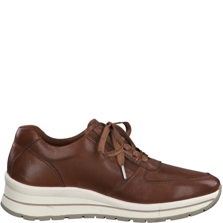 Кроссовки  женские Tamaris  коричневый  кожа F-80023 фото в интернет-магазине | Omadey.ru