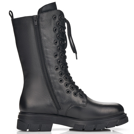 Ботинки  Rieker  черный  кожа/кожа искусств. Z-100921 фото в интернет-магазине | Omadey.ru