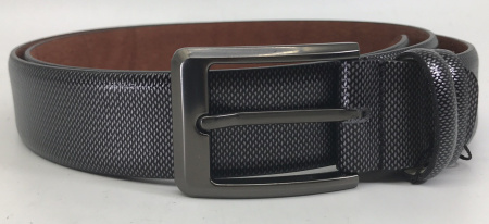 Ремень  DNKA  серебряный  кожа c09379-silver фото в интернет-магазине | Omadey.ru