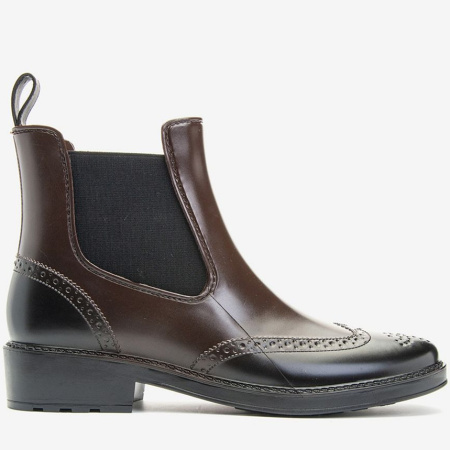 Ботинки  Keddo  коричневый  поливинилхлорид F-7582 фото в интернет-магазине | Omadey.ru