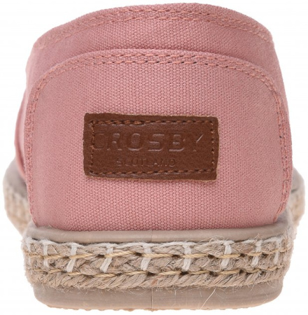 Слипоны  Crosby  пудра  текстиль F-90416 фото в интернет-магазине | Omadey.ru