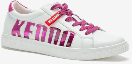 Кеды  Keddo  белый  кожа искусств. F-80681 фото в интернет-магазине | Omadey.ru