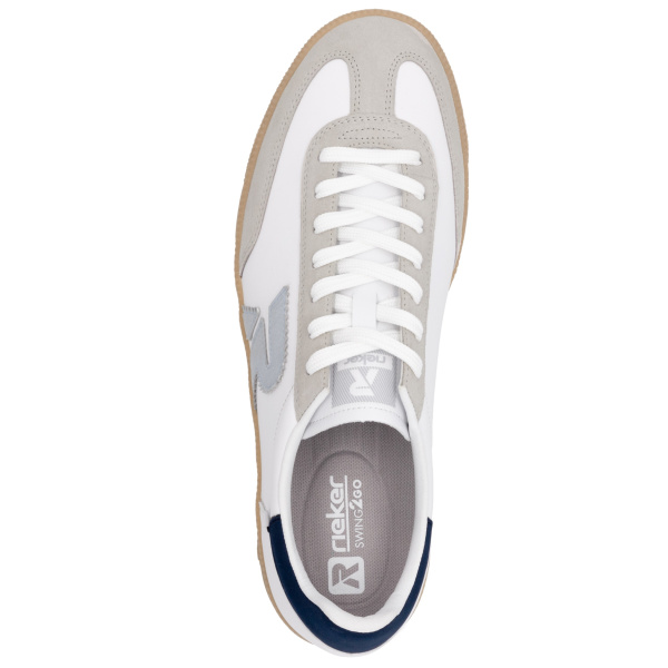Фото Кроссовки Rieker-Sport белый кожа F-400044 мужские Фото Кроссовки Rieker-Sport белый кожа F-400044 мужские